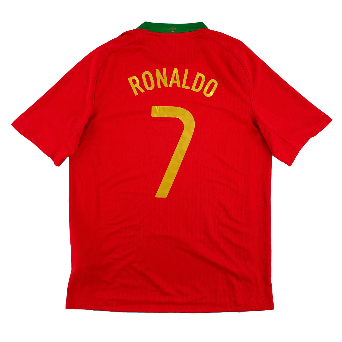 Portugal - Thuisshirt - RONALDO #7 - EK 2008 - Maat M - 10/10