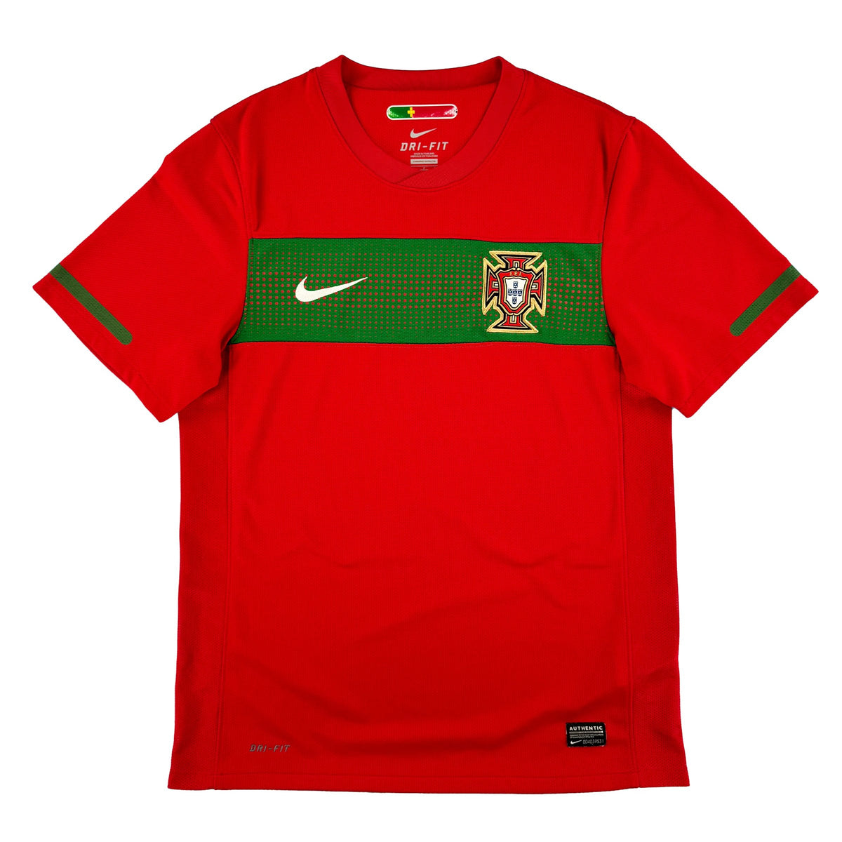 Portugal - Thuisshirt - WK 2010 - Maat S - 10/10