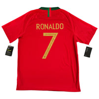 Portugal - Thuisshirt - RONALDO #7 - WK 2018 - Maat XL - 10/10