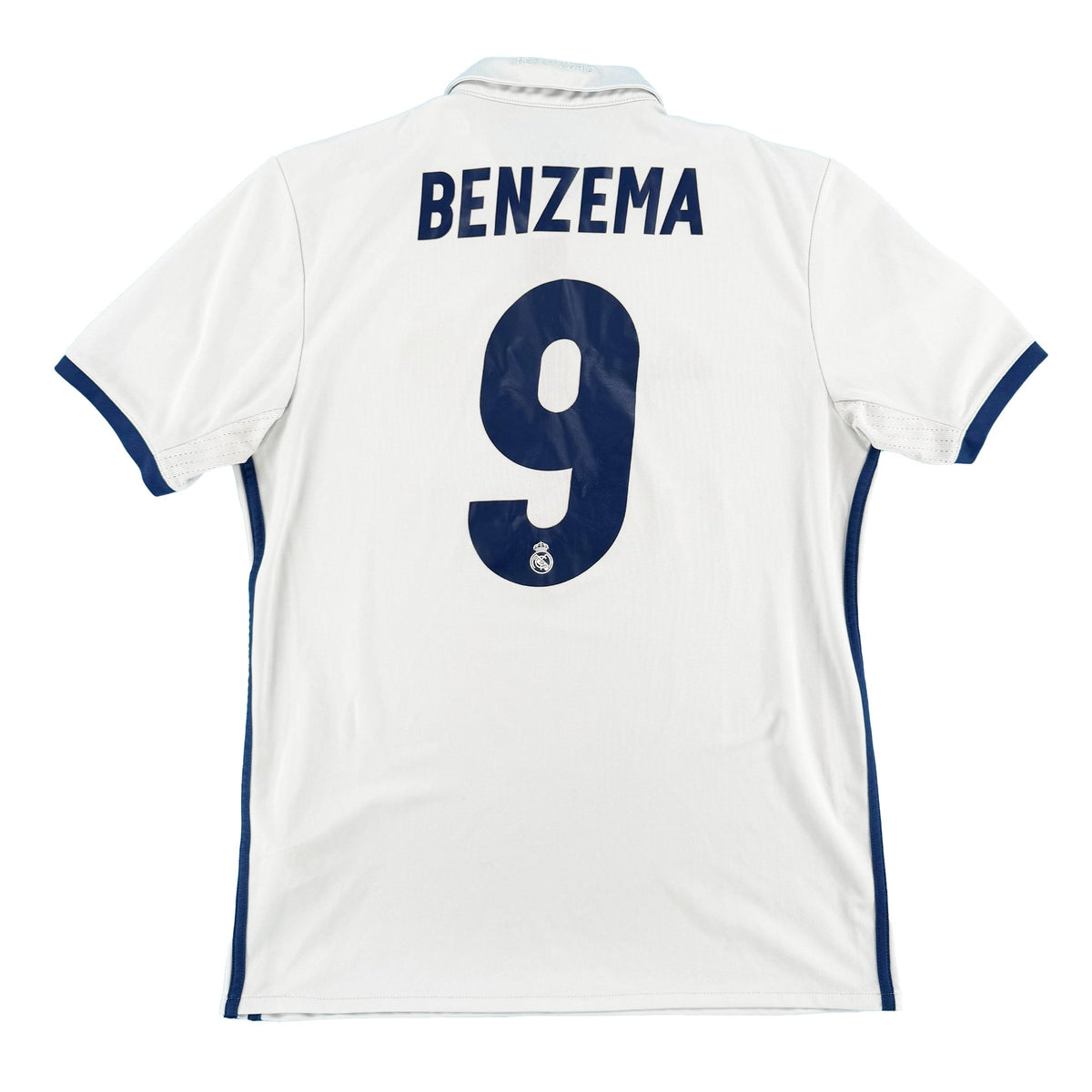 Real Madrid - Thuisshirt - BENZEMA #9 - 2016/17 - Maat M - 7/10