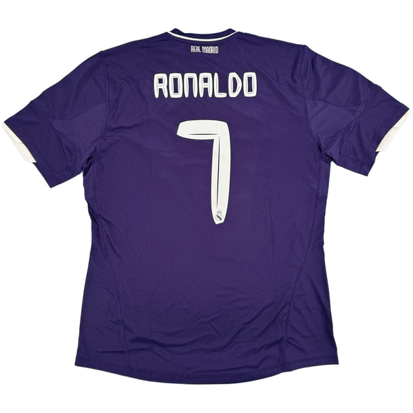 2010-11 Real Madrid Derde Shirt Ronaldo #7 - 10/10 - (XL) - Oldschool Voetbalshirts