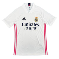 2020-21 Real Madrid Thuis Shirt - 8/10 - (S) - Oldschool Voetbalshirts