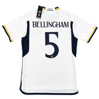 Real Madrid - Thuisshirt - BELLINGHAM #5 - 2023/24 - Maat M - 10/10