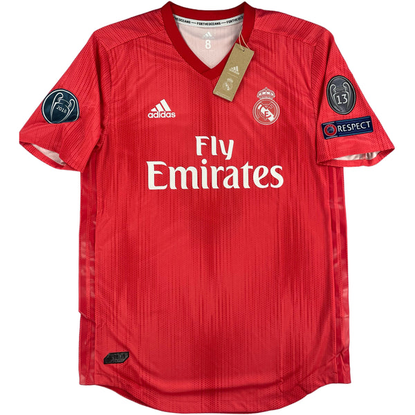 2018-19 Real Madrid Player Issue Derde Shirt Kroos #8 - 10/10 - (L)