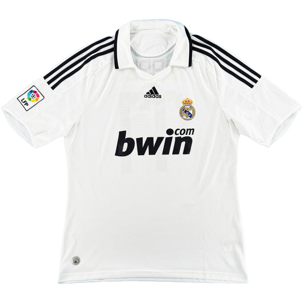 2008-09 Real Madrid Thuis Shirt Robben #11 - 10/10 - (L)