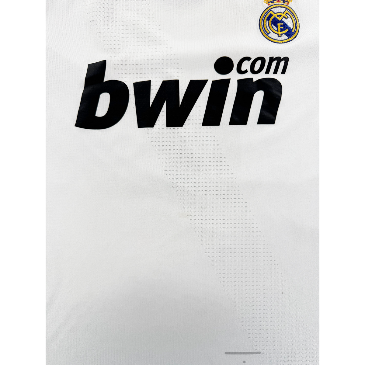 2008-09 Real Madrid Thuis Shirt Van Nistelrooij #17 - 7/10 - (L)