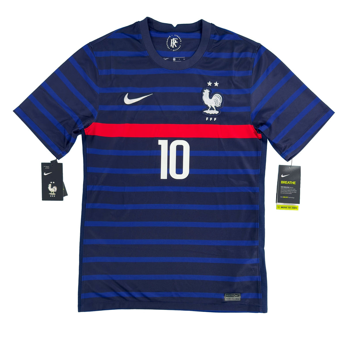 Frankrijk - Thuisshirt - MBAPPÉ #10 - EK 2020 - Maat S - 10/10